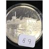 Image 1 : THE GREAT CANADIAN LANDMARKS STERLING SILVER MEDALLION!