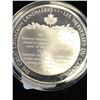 Image 2 : THE GREAT CANADIAN LANDMARKS STERLING SILVER MEDALLION!