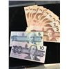 Image 1 : 1986 CANADA BANKNOTE LOT OF $33 FACE VALUE.
