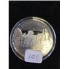 Image 1 : THE GREAT CANADIAN LANDMARKS STERLING SILVER MEDALLION!