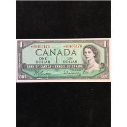 1954 BANK OF CANADA $1  REPLACEMENT NOTE!