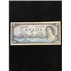 Image 1 : 1954 BANK OF CANADA $5 REPLACEMENT NOTE!