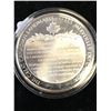 Image 2 : THE GREAT CANADIAN LANDMARKS STERLING SILVER MEDALLION!