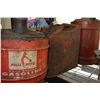Image 1 : THREE METAL GAS CANS