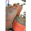 Image 2 : THREE METAL GAS CANS
