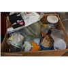 Image 1 : TWO BOXES OF SHOP SUPPLIES