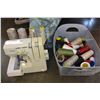 Image 1 : BABY LOCK SERGING MACHINE AND THREAD