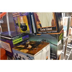 FOUR BOXED HALLOWEEN DECORATIONS