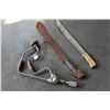 Image 1 : VINTAGE HAND DRILL AND TWO KNIVES