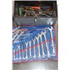 Image 2 : GREY METAL TOOLBOX WITH CONTENTS
