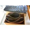 Image 1 : TWO BOXES OF NEW ASSORTED SANDING BELTS