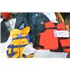 Image 1 : MUSTANG FLOATER JACKET AND TWO LIFE JACKETS