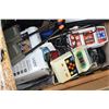 Image 2 : BOX OF COLECO MATTEL AND INTELLIVISION GAME CONTROLLERS AND ELECTRONICS