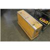 Image 1 : FITTED OUT WOOD TOOLCASE WITH TOOLS ON TROLLEY