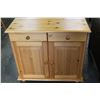 Image 1 : PINE 2 DOOR AND 2 DRAWER STORAGE CABINET