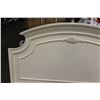 Image 2 : NEW HOME ELEGANCE MODERN COUNTRY STYLE WHITE ORNATE DOUBLE SIZE FOOTBOARD ONLY