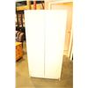 Image 1 : WHITE 2 DOOR WARDROBE