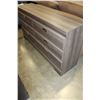 Image 3 : NEW DYNAMIC FURNITURE MODERN GREY CYPRESS SIZ DRAWER DRESSER, RETAIL $699