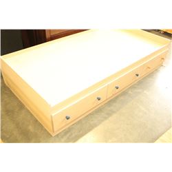 SINGLE SIZE MATTRESS AND STORAGE DRAWER FRAME