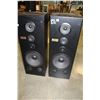 Image 1 : TWO PIONEER CSR 790 FLOOR SPEAKERS AND PANASONIC AMP