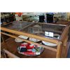 Image 1 : THREE PIECE OAK COFFEE TABLE SET