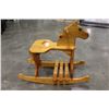 Image 1 : PINE ROCKING HORSE
