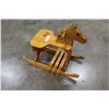 Image 2 : PINE ROCKING HORSE