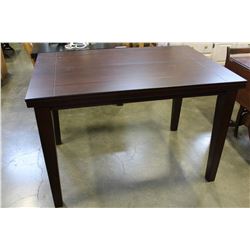 NEW HOME ELEGANCE PUB HEIGHT DARK FINSH DINING TABLE, RETAIL $699