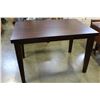 Image 1 : NEW HOME ELEGANCE PUB HEIGHT DARK FINSH DINING TABLE, RETAIL $699