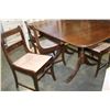 Image 2 : WALNUT DROPLEAF DINING TABLE