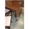 Image 3 : WALNUT DROPLEAF DINING TABLE