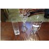 Image 1 : THREE GLASS ESTATE VASES