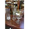Image 2 : THREE GLASS ESTATE VASES