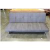 Image 1 : GREY FABRIC CLICK CLACK SOFA