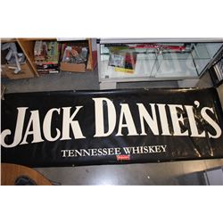 LAMINATED JACK DANIELS BANNER