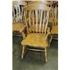 Image 2 : SET OF 6 PINE DINING CHAIRS