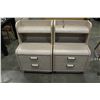 Image 1 : PAIR OF OAK NIGHTSTANDS