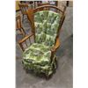 Image 1 : VILAS MAPLE WINGBACK ROCKING CHAIR WITH CUSHION