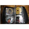 Image 2 : DVD CASE WITH MOVIES AND VIDEO GAMES