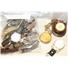 Image 1 : BAG OF MENS WATCHES AND THREE POCKET WATCHES