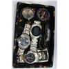 Image 1 : TRAY OF MENS ESTATE WATCHES