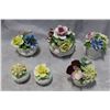 Image 1 : RADNOR STAFFORDSHIRE CHINA FLORALS AND SALT AND PEPPER