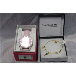 LADIES WATCH AND ENERGY BRACELET