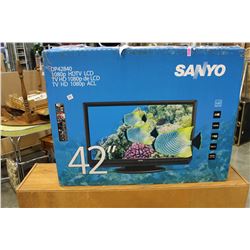 42 INCH SANYO LCD HD TV