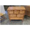 Image 1 : SIX DRAWER WICKER ORGANIZER