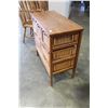 Image 2 : SIX DRAWER WICKER ORGANIZER