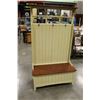 Image 1 : COUNTRY ENTRANCE BENCH WITH COAT RACK