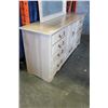 Image 2 : MAPLE FINISH DRESSER WITH MIRROR