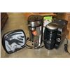 Image 1 : HAMILTON BEACH 1 CUP COFFEE MAKER AND BOSCH TASSIMO COFFEE MAKER ETC