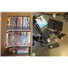 Image 1 : BOX OF PS2 CONTROLLERS AND GAMES